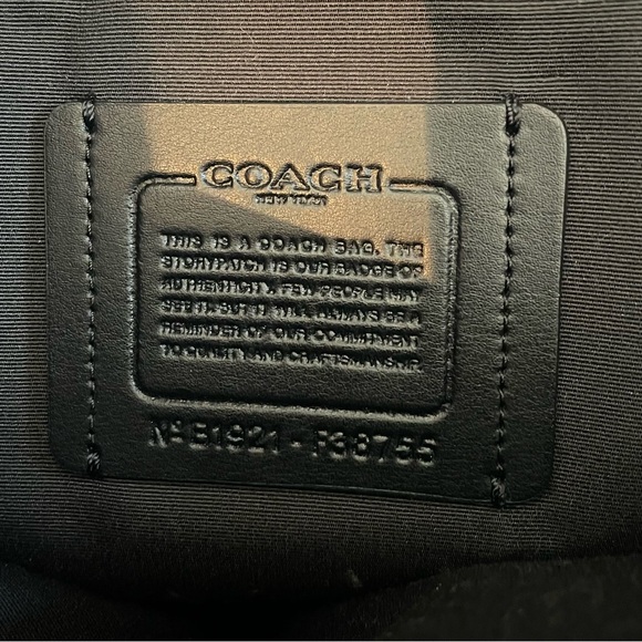 Coach Backpack Style No F38755 - Picture 7 of 9